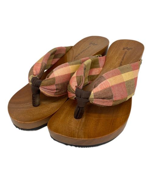 mizutori（ミズトリ）mizutori (ミズトリ) サンダル ブラウン サイズ:Sの古着・服飾アイテム