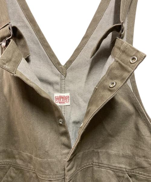 PAY DAY（ペイデイ）PAY DAY (ペイデイ) オーバーオール オリーブ サイズ:FREEの古着・服飾アイテム