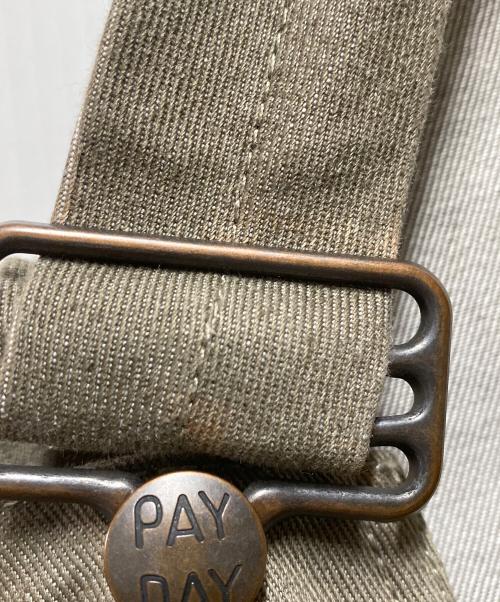 PAY DAY（ペイデイ）PAY DAY (ペイデイ) オーバーオール オリーブ サイズ:FREEの古着・服飾アイテム
