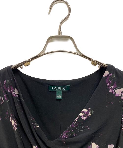 LAUREN RALPH LAUREN（ローレンラルフローレン）LAUREN RALPH LAUREN (ローレンラルフローレン) ワンピース ブラック サイズ:6の古着・服飾アイテム
