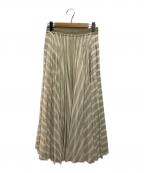 ebureエブール）の古着「フレアスカート」｜ベージュ