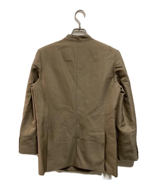 ebure（エブール）ebure (エブール) メタルボタン ダブルブレスト ブレザー ブラウン サイズ:Mの古着・服飾アイテム