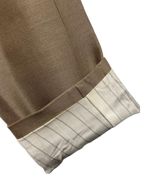 ebure（エブール）ebure (エブール) メタルボタン ダブルブレスト ブレザー ブラウン サイズ:Mの古着・服飾アイテム