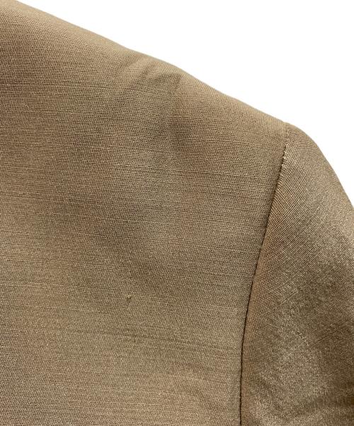 ebure（エブール）ebure (エブール) メタルボタン ダブルブレスト ブレザー ブラウン サイズ:Mの古着・服飾アイテム