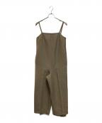 ebureエブール）の古着「ウールシルク オールインワンオールインワン」｜ブラウン