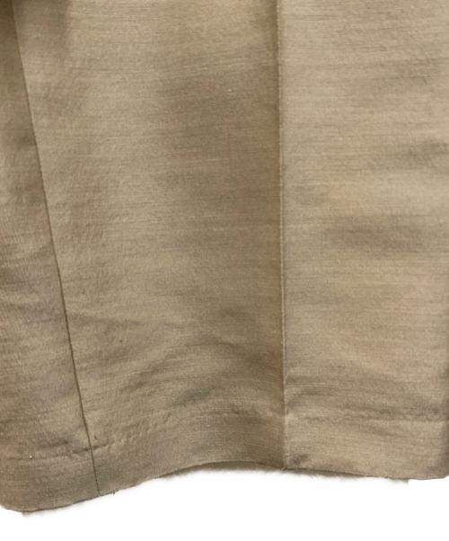 ebure（エブール）ebure (エブール) ウールシルク オールインワンオールインワン ブラウン サイズ:38の古着・服飾アイテム