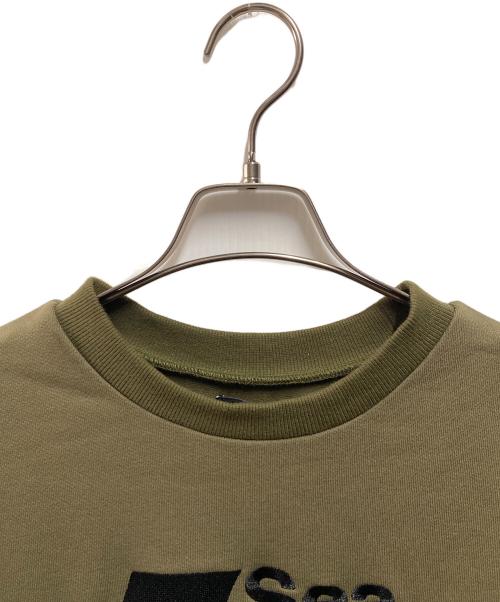 WIND AND SEA（ウィンダンシー）WIND AND SEA (ウィンダンシー) Abu Garcia (アブガルシア) フリースクルーネック オリーブ サイズ:S 未使用品の古着・服飾アイテム