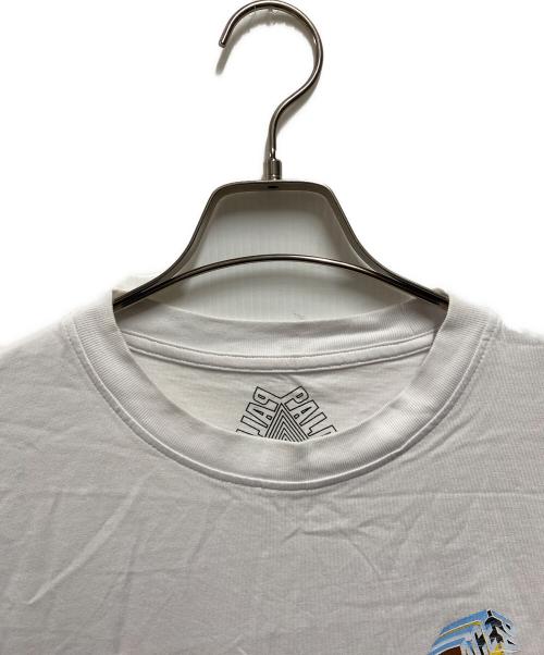 PALACE（パレス）PALACE (パレス) プリントTシャツ ホワイト サイズ:Ｌの古着・服飾アイテム