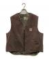CarHartt（カーハート）の古着「ベスト」｜ブラウン