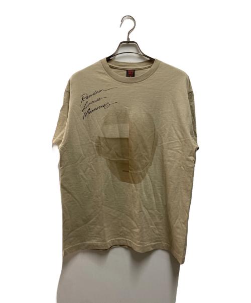 GEEKS RULE（ギークスルール）GEEKS RULE (ギークスルール) プリントTシャツ ベージュ サイズ:Ｌの古着・服飾アイテム