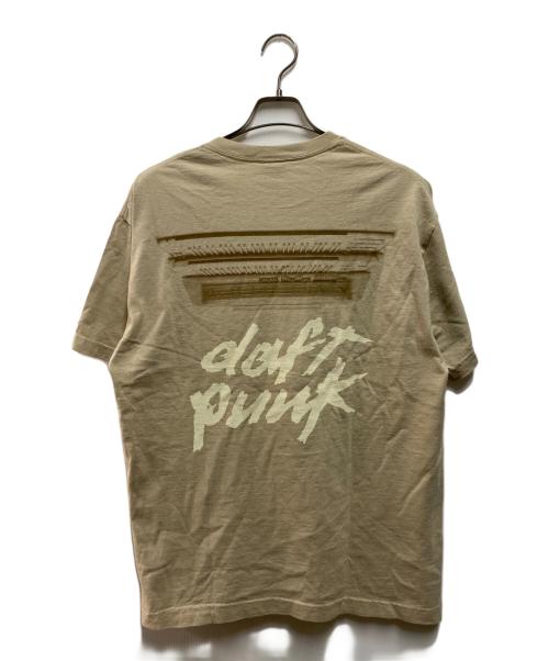 GEEKS RULE（ギークスルール）GEEKS RULE (ギークスルール) プリントTシャツ ベージュ サイズ:Ｌの古着・服飾アイテム