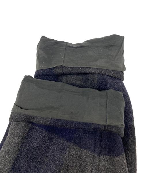 STEVEN ALAN（スティーブンアラン）STEVEN ALAN (スティーブンアラン) チェックロングコート グレー サイズ:Ｌの古着・服飾アイテム