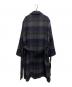 STEVEN ALAN (スティーブンアラン) チェックロングコート グレー サイズ:Ｌ：6000円
