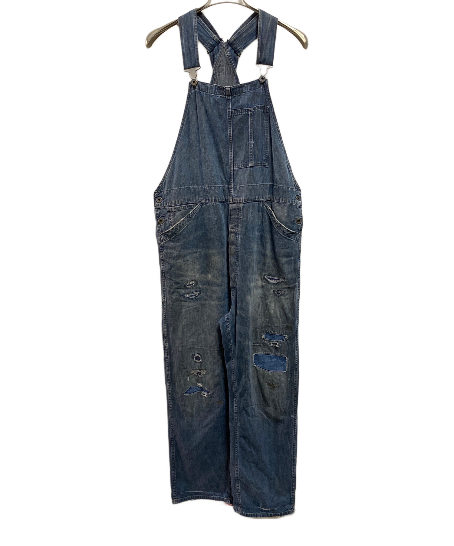 RRL ダブルアールエル　リペア加工　オーバーオール RRL ダブルアールエル リペア加工 オーバーオール