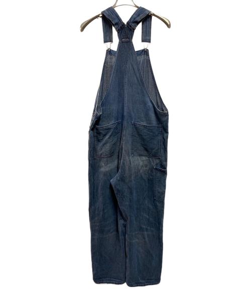 RRL（ダブルアールエル）RRL (ダブルアールエル) リペア加工デニムオーバーオール インディゴ サイズ:Mの古着・服飾アイテム