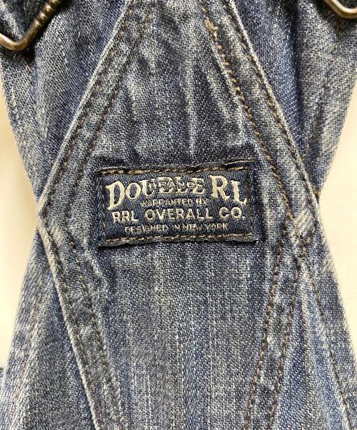 RRL（ダブルアールエル）RRL (ダブルアールエル) リペア加工デニムオーバーオール インディゴ サイズ:Mの古着・服飾アイテム