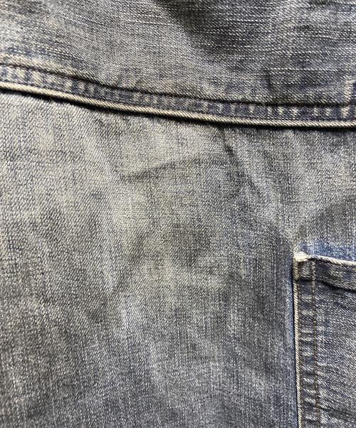 RRL（ダブルアールエル）RRL (ダブルアールエル) リペア加工デニムオーバーオール インディゴ サイズ:Mの古着・服飾アイテム