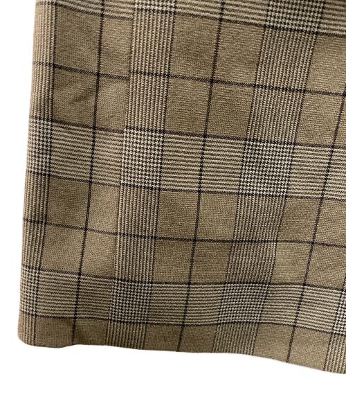 MACPHEE（マカフィー）MACPHEE (マカフィー) ストレッチポプリン テーラードジャケット ブラウン サイズ:36の古着・服飾アイテム