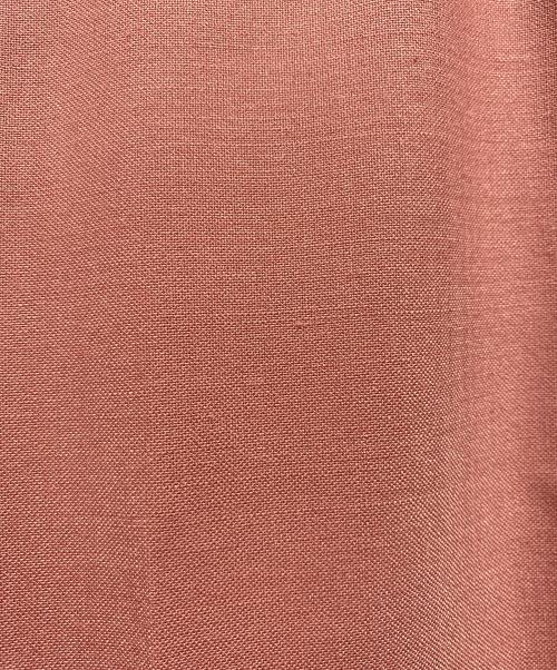 CABAN（キャバン）CABAN (キャバン) ウールポプリン セミワイドパンツ ピンク サイズ:XSの古着・服飾アイテム