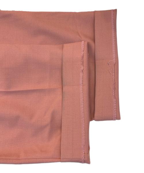 CABAN（キャバン）CABAN (キャバン) ウールポプリン セミワイドパンツ ピンク サイズ:XSの古着・服飾アイテム