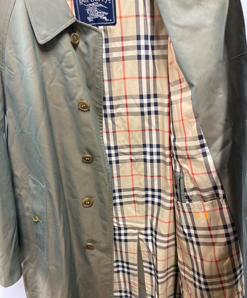 Burberry's（バーバリー）Burberry's (バーバリーズ) ステンカラーコート グリーン サイズ:サイズ詳細参照の古着・服飾アイテム