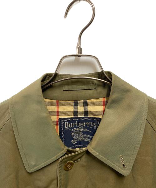 Burberry's（バーバリー）Burberry's (バーバリーズ) ステンカラーコート グリーン サイズ:サイズ詳細参照の古着・服飾アイテム