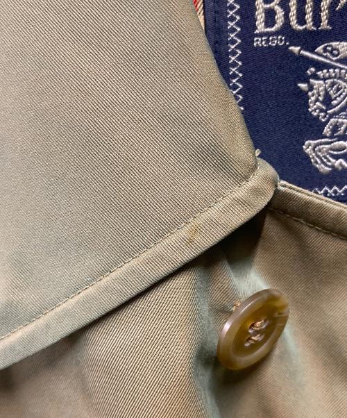 Burberry's（バーバリー）Burberry's (バーバリーズ) ステンカラーコート グリーン サイズ:サイズ詳細参照の古着・服飾アイテム