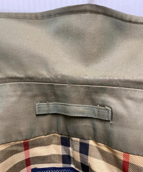 Burberry's（バーバリー）Burberry's (バーバリーズ) ステンカラーコート グリーン サイズ:サイズ詳細参照の古着・服飾アイテム