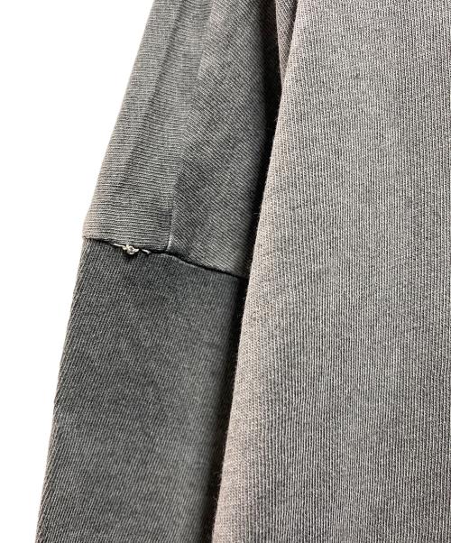 Maison Margiela（メゾンマルジェラ）Maison Margiela (メゾンマルジェラ) オーバーサイズ ウォッシュド バブル ロゴ 半袖Tシャツ ブラック サイズ:Ｍの古着・服飾アイテム