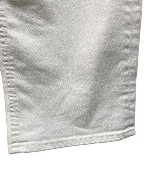 YANUK（ヤヌーク）YANUK (ヤヌーク) Really Light ルーズストレート ホワイト サイズ:23の古着・服飾アイテム