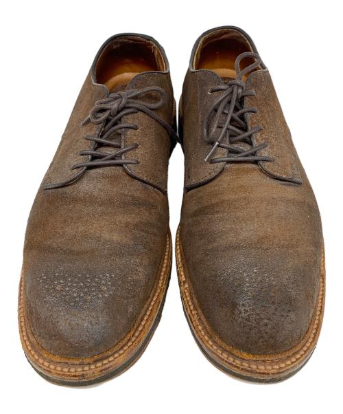 Alden（オールデン）Alden (オールデン) BLUE BLUE (ブルーブルー) 別注ヌバックシューズ ブラウン サイズ:8.5の古着・服飾アイテム