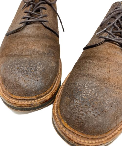 Alden（オールデン）Alden (オールデン) BLUE BLUE (ブルーブルー) 別注ヌバックシューズ ブラウン サイズ:8.5の古着・服飾アイテム