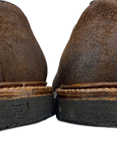 Alden（オールデン）Alden (オールデン) BLUE BLUE (ブルーブルー) 別注ヌバックシューズ ブラウン サイズ:8.5の古着・服飾アイテム