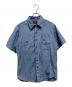 TOYS MCCOY（トイズマッコイ）の古着「シャンブレー ステンシルプリントシャツ」｜インディゴ