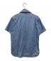 TOYS MCCOY (トイズマッコイ) シャンブレー ステンシルプリントシャツ インディゴ サイズ:15：5000円