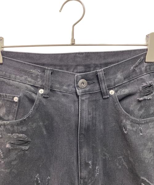 FR(13)NDS（フレンズ）FR(13)NDS (フレンズ) HDKデニムショーツ ブラック サイズ:FREEの古着・服飾アイテム