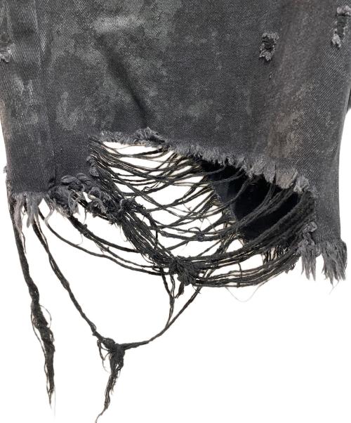 FR(13)NDS（フレンズ）FR(13)NDS (フレンズ) HDKデニムショーツ ブラック サイズ:FREEの古着・服飾アイテム