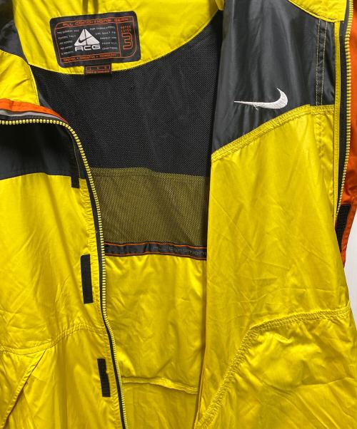 NIKE ACG（ナイキエーシージー）NIKE ACG (ナイキエージーシー) 00's ナイロンジャケット イエロー サイズ:Lの古着・服飾アイテム
