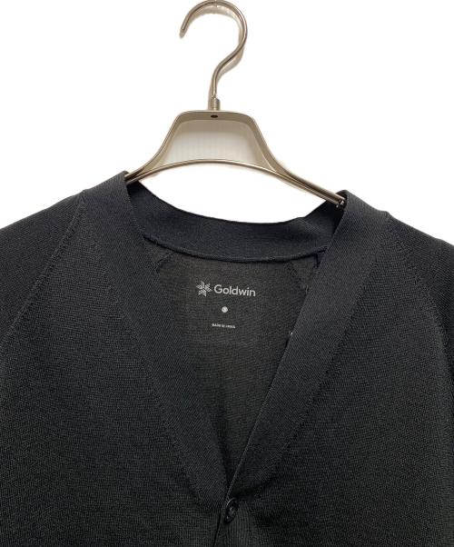 GOLDWIN（ゴールドウイン）GOLDWIN (ゴールドウイン) ホールガーメントウールニットカーディガン ブラック サイズ:3 未使用品の古着・服飾アイテム