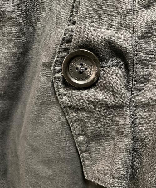 BURBERRY BLACK LABEL（バーバリーブラックレーベル）BURBERRY BLACK LABEL (バーバリーブラックレーベル) モッズコート ブラック サイズ:Ⅼの古着・服飾アイテム