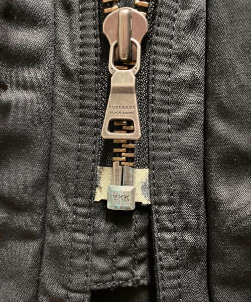 BURBERRY BLACK LABEL（バーバリーブラックレーベル）BURBERRY BLACK LABEL (バーバリーブラックレーベル) モッズコート ブラック サイズ:Ⅼの古着・服飾アイテム