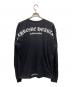 CHROME HEARTS (クロムハーツ) バックアーチロゴカットソー ブラック サイズ:ＸＬ：49000円