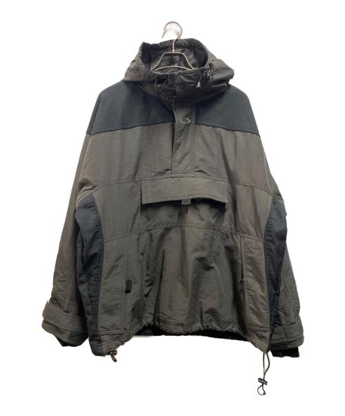 OAKLEY（オークリー）OAKLEY (オークリー) メッシュラバーアノラックパーカー ブラック サイズ:Ｍの古着・服飾アイテム
