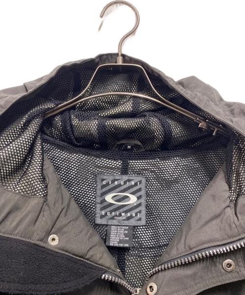OAKLEY（オークリー）OAKLEY (オークリー) メッシュラバーアノラックパーカー ブラック サイズ:Ｍの古着・服飾アイテム