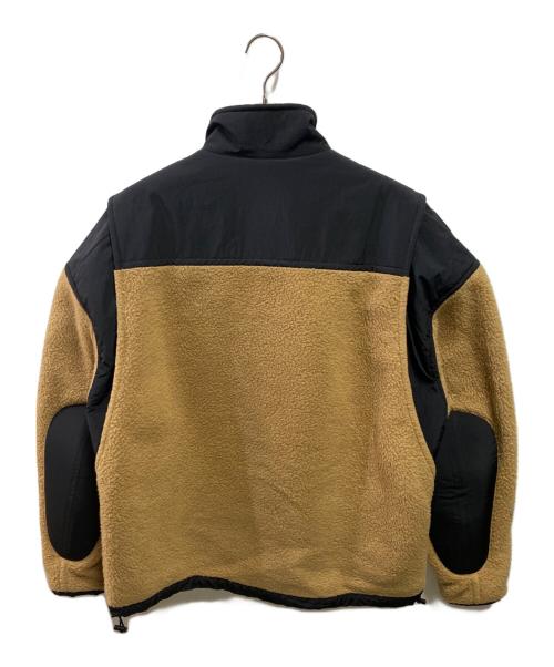 ALEXANDER WANG（アレキサンダー・ワン）ALEXANDER WANG (アレキサンダー・ワン) プラッシュダブルフリース ナイロンコンボジャケット ベージュ サイズ:Ｍの古着・服飾アイテム