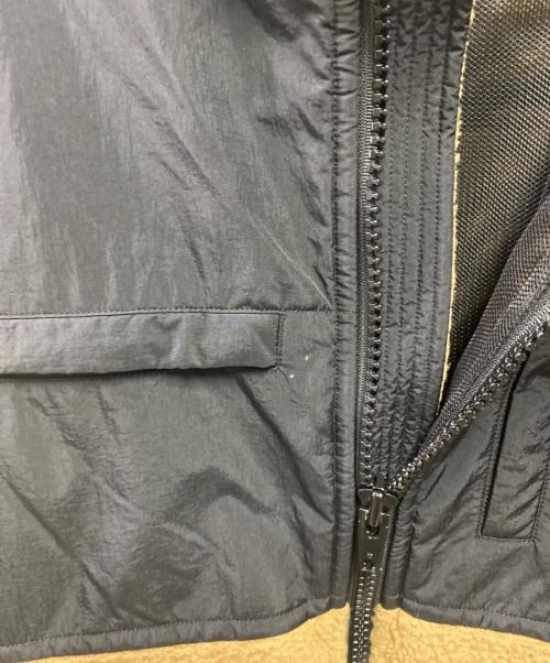 ALEXANDER WANG（アレキサンダー・ワン）ALEXANDER WANG (アレキサンダー・ワン) プラッシュダブルフリース ナイロンコンボジャケット ベージュ サイズ:Ｍの古着・服飾アイテム