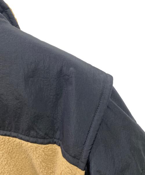 ALEXANDER WANG（アレキサンダー・ワン）ALEXANDER WANG (アレキサンダー・ワン) プラッシュダブルフリース ナイロンコンボジャケット ベージュ サイズ:Ｍの古着・服飾アイテム