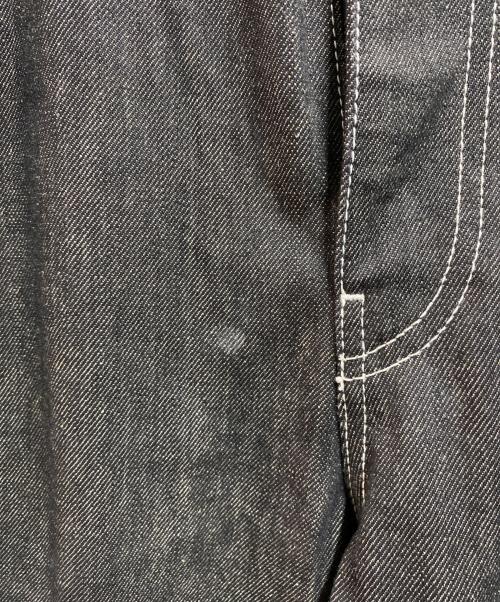 jacquemus（ジャックムス）jacquemus (ジャックムス) ナイロン切替デニムパンツ ブラック サイズ:32の古着・服飾アイテム