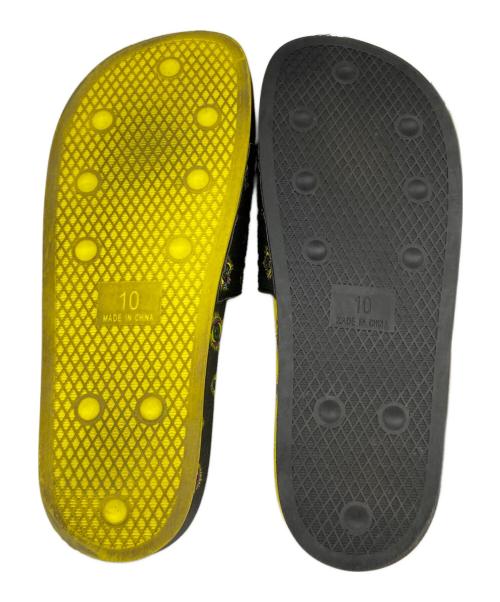 adidas（アディダス）adidas (アディダス) Adilette Tanaami ブラック×イエロー サイズ:28.5の古着・服飾アイテム