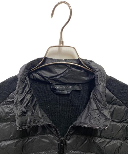 CANADA GOOSE（カナダグース）CANADA GOOSE (カナダグース) HyBridge Knit Pullover Packable ブラック サイズ:Ⅼの古着・服飾アイテム